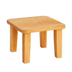 Kleiner Pflanzenhocker aus Erlenholz