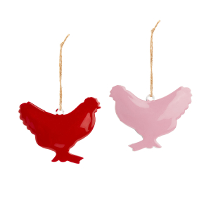 Gartenhänger „Huhn“, 2er Set