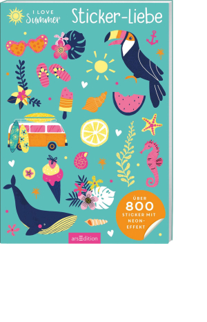 I Love Summer – Sticker-Liebe
