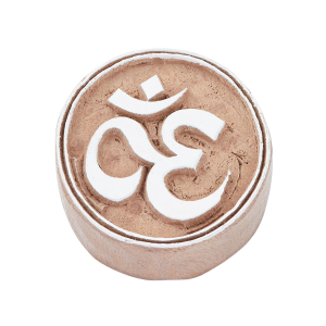 Holzstempel „OM“