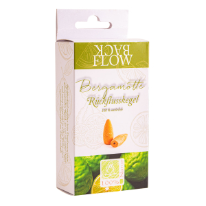 Rückfluss-Räucherkegel, Backflow-Kegel „Bergamotte“