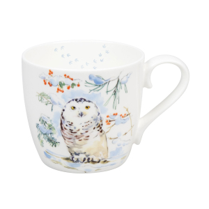 Becher „Winter Eule“