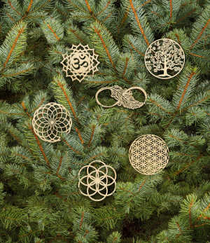 Baumschmuck „Energie-Symbole“ 6er Set