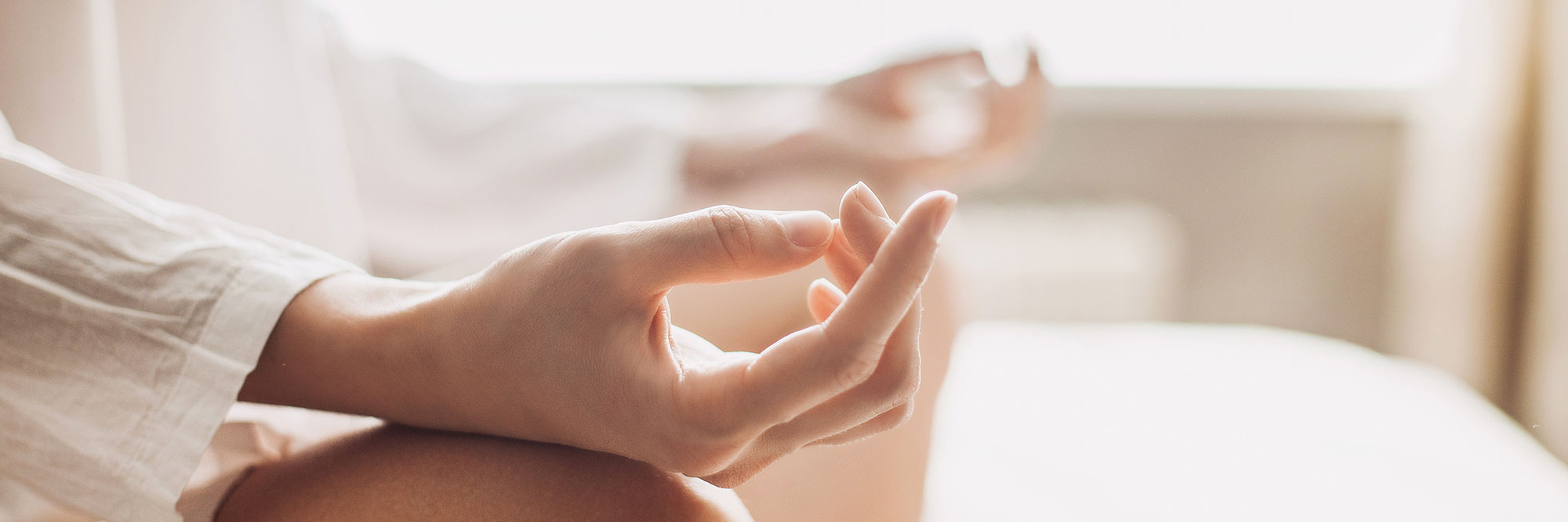 Hände im Prithvi-Mudra