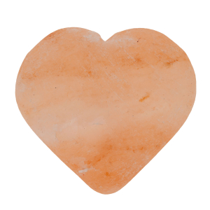 Salzkristall Massagestein Herz