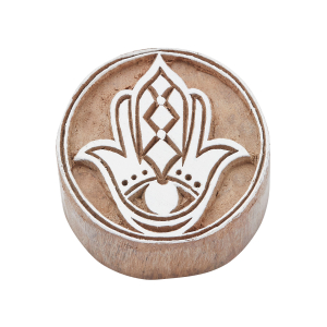 Holzstempel „Hand der Fatima“