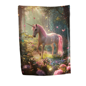 Decke „Einhorn der Lebensfreude“