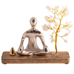 Meditationsaltar „Buddha“, silber